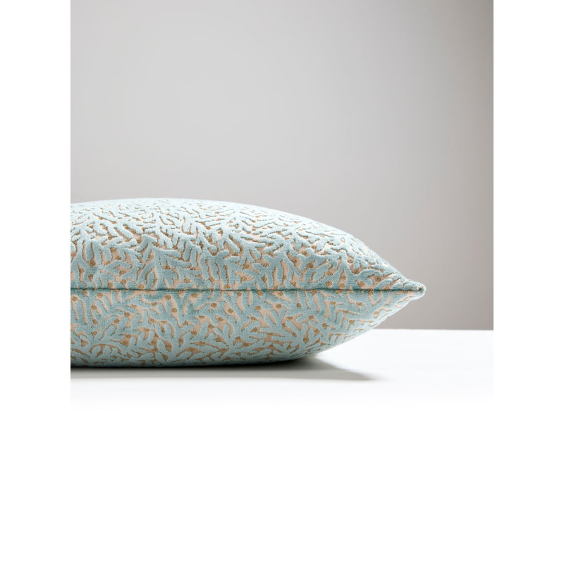 Jardin Pillow Cover & Insert, Lagoon, 22", Square