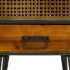 Anaiz 50cm W Iron Bedside Table