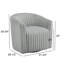 Fauteuil demi-tonneau pivotant Steinfort