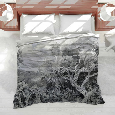 Forest Nature Cotton Blend Comforter