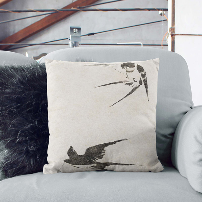 Square Throw Cushion, 40cm H x 40cm W x 15cm D