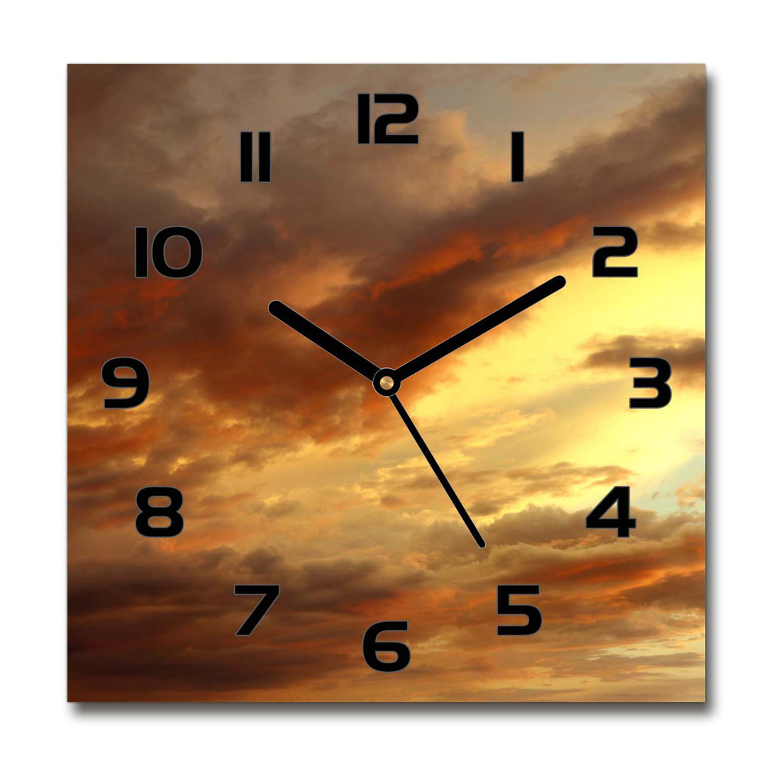 Analoge Wanduhr Sunrise 60 cm Geräuschlos