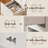 78.7" Kitchen Island with Large Drawers and Cabinets, Kitchen Cabinet with LED Lights, White