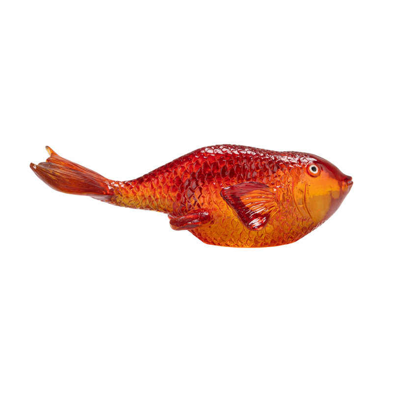 Transparent Resin fish Figurine