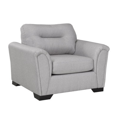 Fauteuil capitonné en polyester 44 po