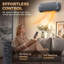 HOMCOM 6824.3 BTU Electric Wall Mounted Space Heater