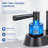 4 In. Centerset Double Handle High Arc Bathroom Sink Faucet With Pull Out Sprayer And Pop Up Drain-120286993