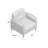 Upholstered Armchair-15047468
