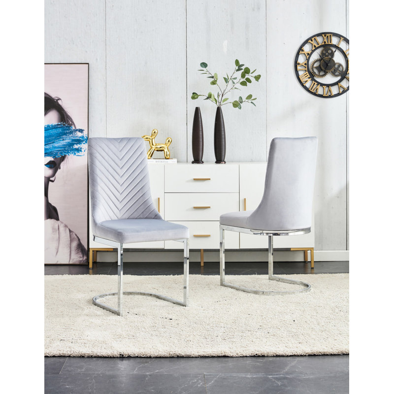 Sarujan large, Gris, Chrome