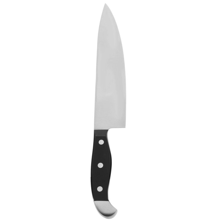 Statement 7-Piece Self-Sharpening Black Knife Block Set 1023202