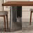 Simple style granite slab rectangular dining table-1451223785