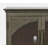 Sherree 33" Gothic Modern Arch Transitional Accent Storage Cabinet with Glass Doors-1117231161