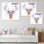 Tête de cerf multicolore-1297831015-1297831025