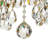 Mahone 8-Light Dimmable Steel and Crystal Chandelier-380128246-326035073-326035072