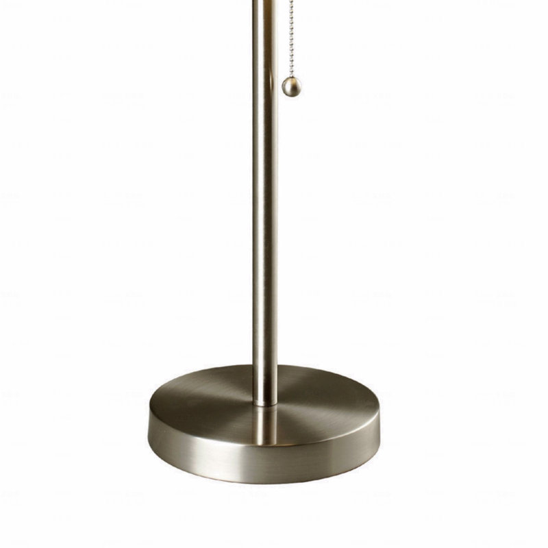 Lampe de table - 33 po de haut en métal, design rétro, Vert