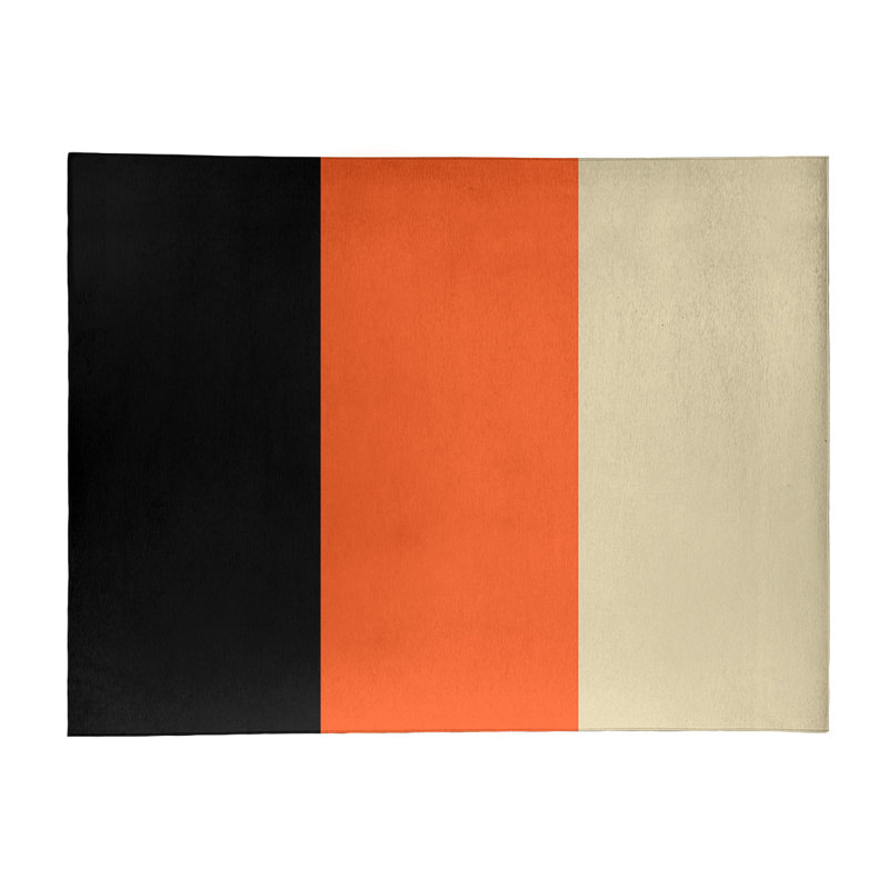 Chenille Striped Indoor Rug, Rectangle 5' x 7'