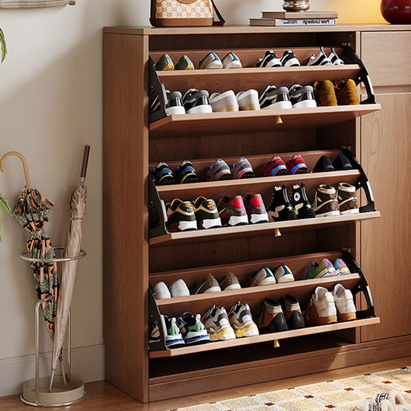 Populaire armoire à chaussures de rangement rétro
