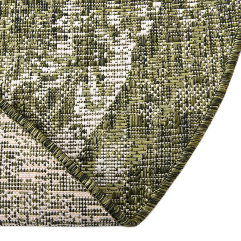Valerie Oriental Indoor / Outdoor Rug, Round 5'3"