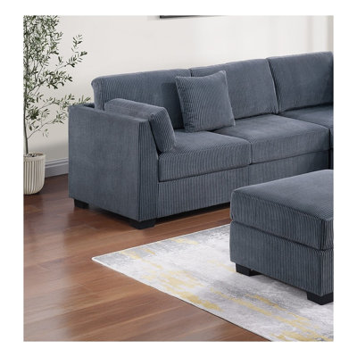 Ensemble de canapé modulaire 4 pièces L-Sectional RAF / LAF