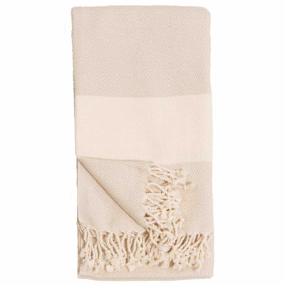 Serviette de plage en coton turc pure Cavas-Mitson