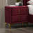 Upholstered Nightstand Bedside Table With Drawers