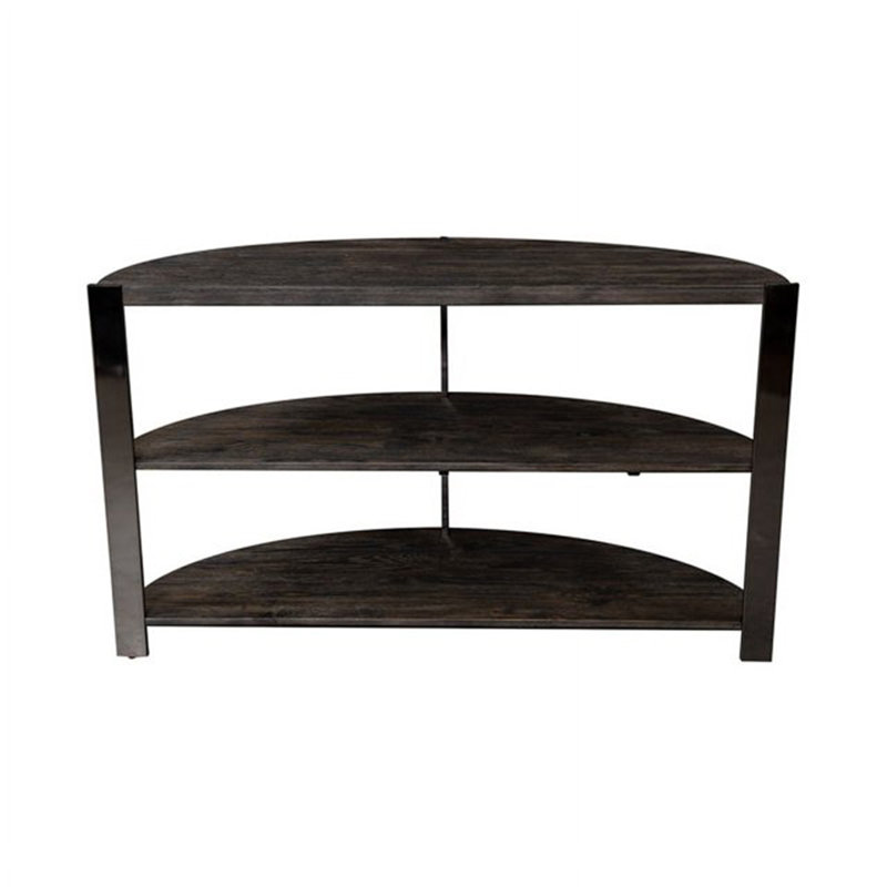 Console Kalne en forme de demi-lune avec 2 tablettes ouvertes