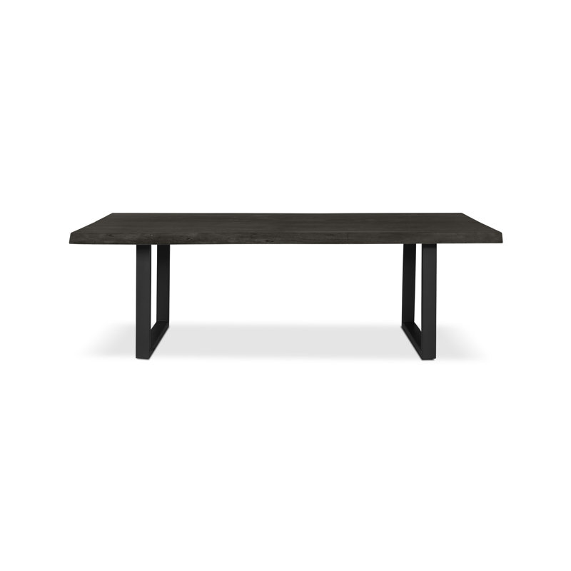Brooks Dining Table, Black, Ebonized, 29.75"H x 116"L x 40"W