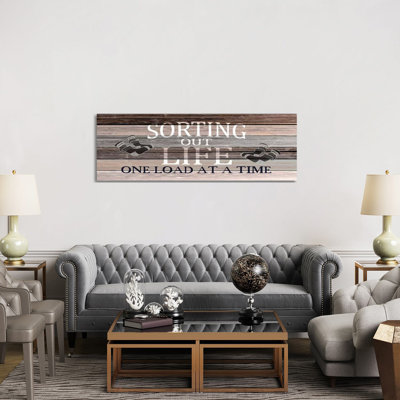 Sorting by Kimberly Allen - Wrapped Canvas Panoramic Print
