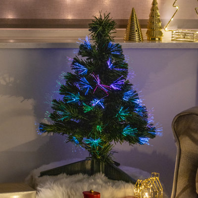1.97' H Lighted Artificial Christmas Tree