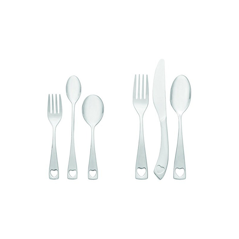 Little Love 6 Piece Fine Flatware Progress Set