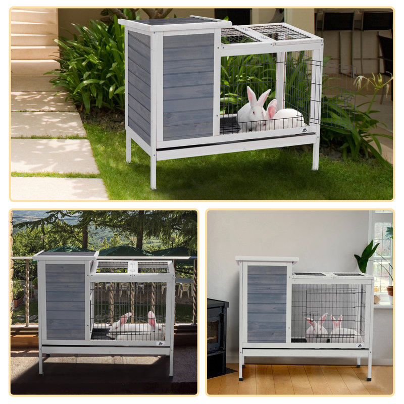 Cages pour animaux domestiques, clapier en bois