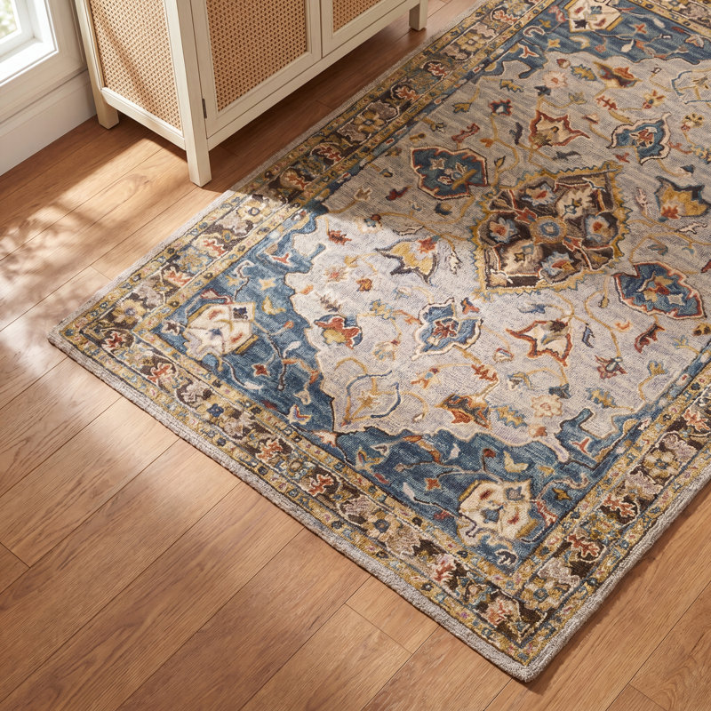 Alford Wool Oriental Indoor Rug, Rectangle 8' x 10'
