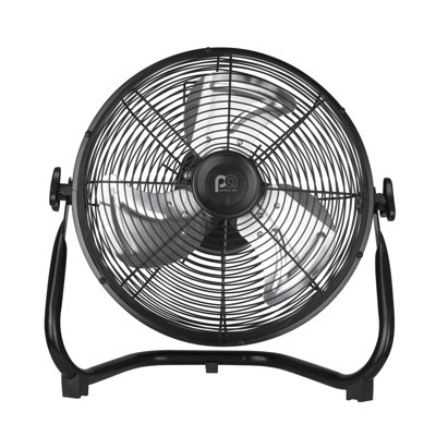 Perfect Aire 15.25 in. H X 12 in. D 3 speed High Velocity Floor Fan