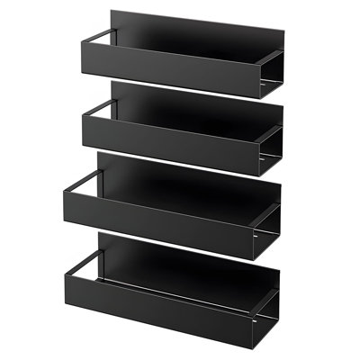 Étagère à épices moderne, étagère suspendue en métal pour réfrigérateur et rangement pour cuisine