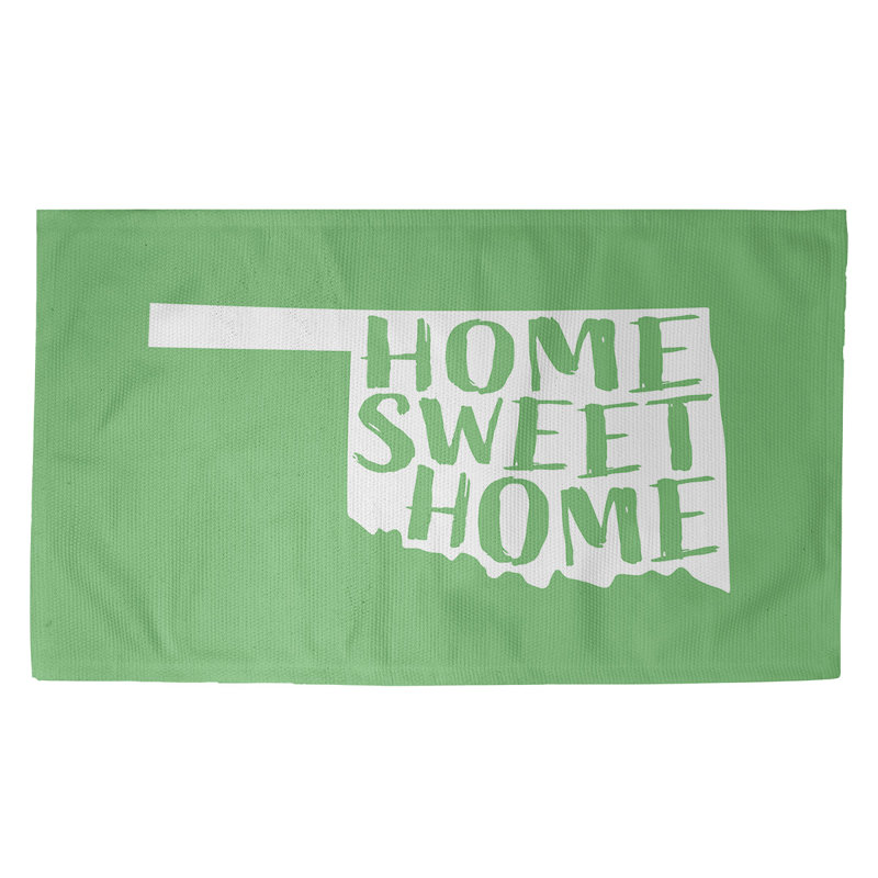 Tapis pour la maison verte Oklahoma, Rectangle 3 pi x 5 pi