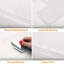 Minimalist Brilliant All-White Glossy 3D Tile Stickers