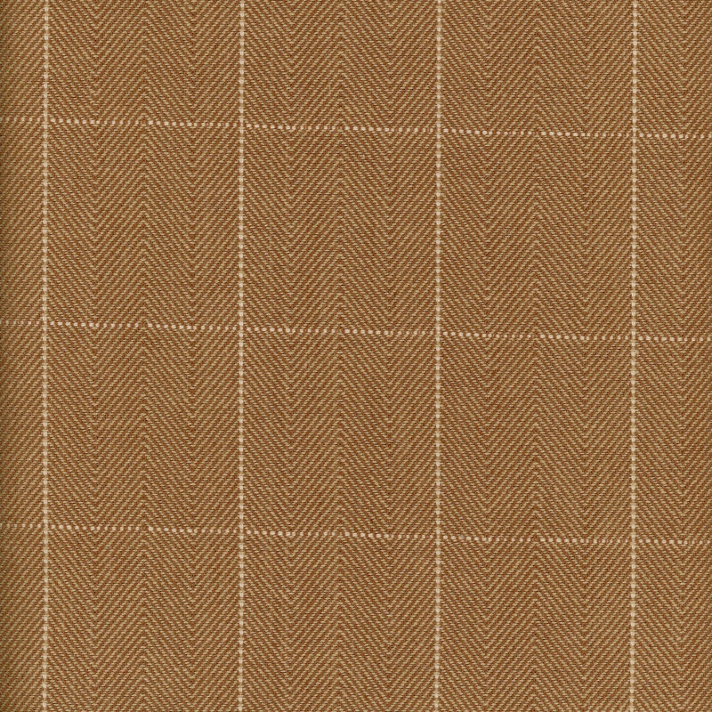 Copley 100% Cotton Fabric, Caramel