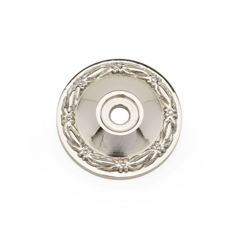 Contre-plaque à bouton plat BP Series, Nickel poli