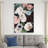 " Floral Nocturne I " by Victoria Borges Painting Print-63397171