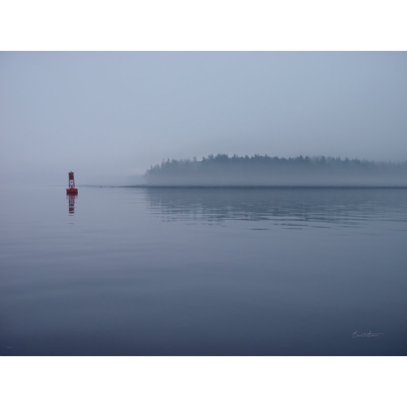 Marqueur Penobscot Bay Channel par Belinda Aldrich 89447, H 24 po x l 32 po