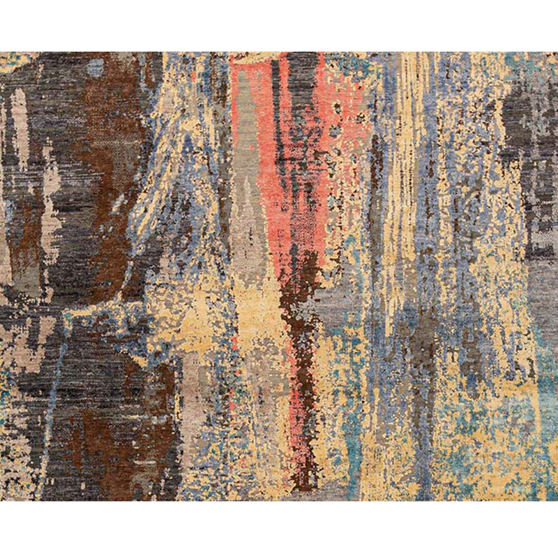 Abstract Area Rug, Rectangle 9' x 12'