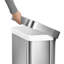 simplehuman 55 Liter / 14.5 Gallon Rectangular Kitchen Step Trash Can-97690204