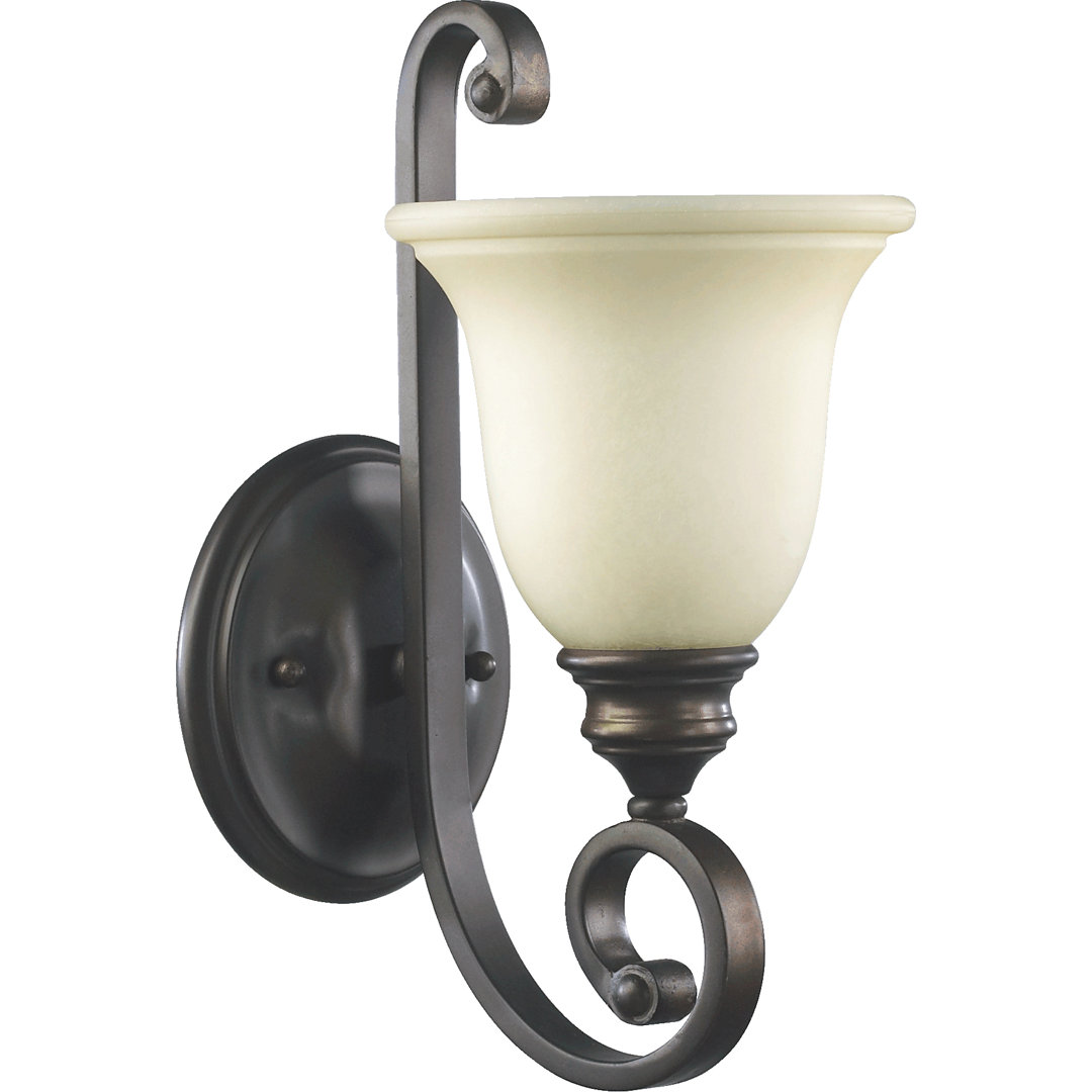 Cambron 1 - Light Dimmable Armed Sconce Winston Porter
