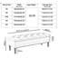 Alyana 120cm Wide Tufted Rectangle Ottoman Storage Bench, Upholstery Velvet Shoe Bench with Turned Wooden Legs-1935915898