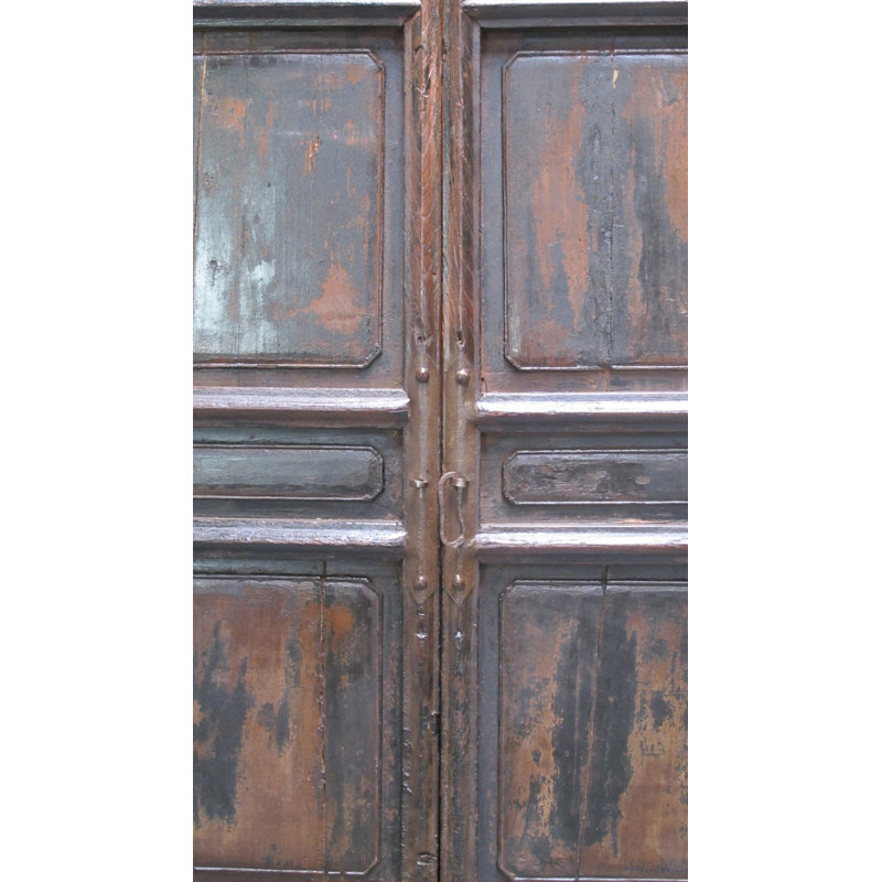 Imperial 16th Century Elm Display Cabinet