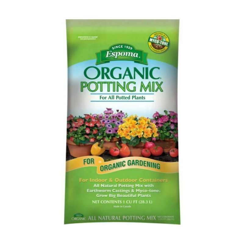Mélange d'empotage biologique Espoma 8QT