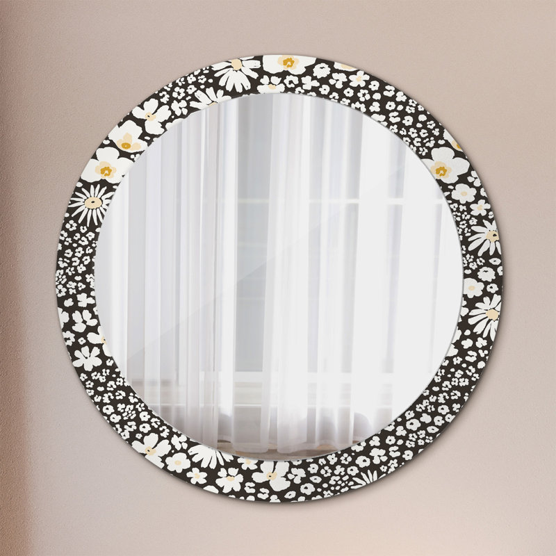 Huldar Glass Flat Wall Mirror
