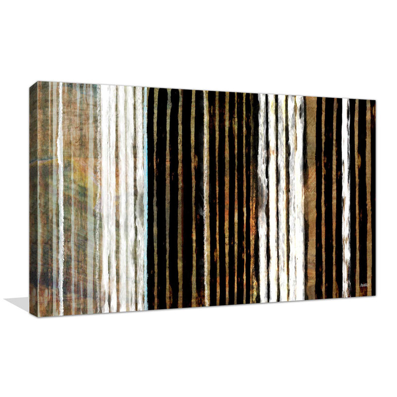 «Vertical Horizon I», impression, H 18 po x l 30 po x P 1 po, Toile tendue