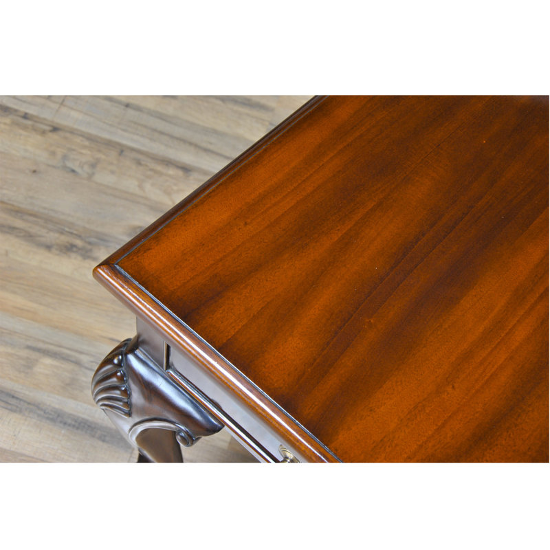 Conneaut Solid Wood End Table with Storage