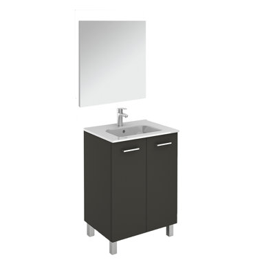 Logic 32" Single Bathroom Vanity Set with Mirror